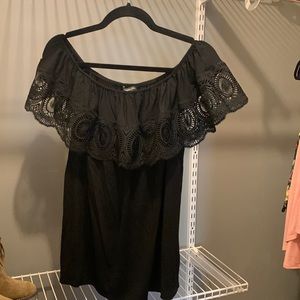 Crochet Lace Off the shoulder top